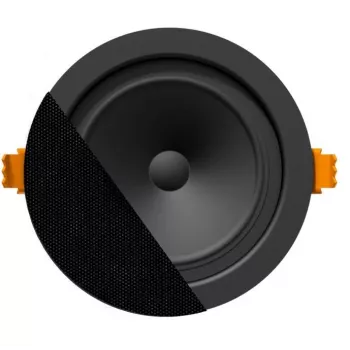 AUDAC CENA306/B 6.5 inch 100V/8Ω Deckenlautsprecher 40W Schwarz