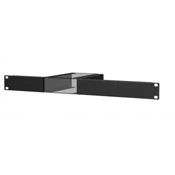 AUDAC MBS101R Montagewinkelset für MERO-Serie Säulenlautsprecher - Schwarz, Metall, 2 Halterungen