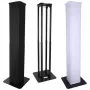 Lautsprecherstativ DNA TOTEM XL - Teleskop-Stativ, Schwarz, 900-1500mm, 30kg Belastbarkeit