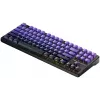 AULA Gasket F87 Pro Tastatur Schwarz Lila GrayWoodV4 RGB
