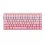 AULA HERO84 HE Pink Gradient Contour Dragon King RGB Gasket Mechanische Tastatur
