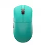 AULA LEOBOG GM3 Cyan Tri-Mode Gaming Mouse mit Ladestation
