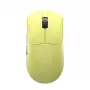 AULA LEOBOG GM3 Gelbe Tri-Mode Gaming-Maus mit Ladestation