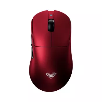 AULA SC900 Pro Red Mouse - Tri-Mode Wireless Gaming Mouse mit PAW3395 Sensor, 26000 DPI, RGB, 75g