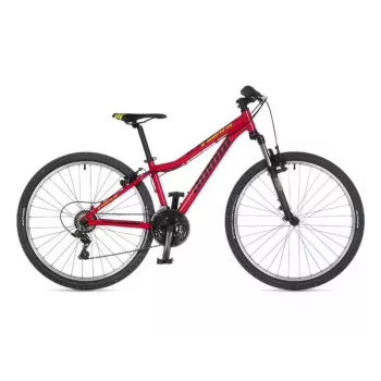 Author A-Matrix 26 inch Kinderfahrrad Rot/Schwarz 18-Gang Shimano Tourney Alurahmen