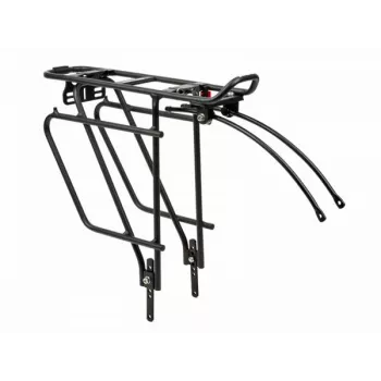 Author ACR-65-Alu Gepäckträger mit Carrymore-System, Schwarz