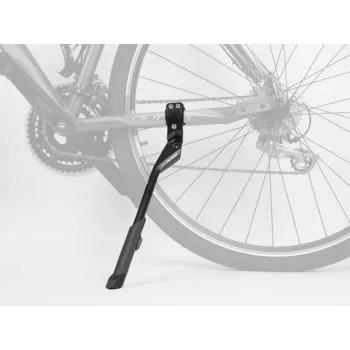 Author AKS-630 RS verstellbarer Klemm-Fahrradständer für E-Bike 24-29 Zoll, Schwarz