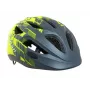 Author Flash Inmold X8 Kinderfahrradhelm - Grau/Gelb, 47-51 cm