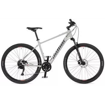 Author Grand 29 29er Mountainbike - Foggy Grey/Schwarz, 22 Zoll Rahmen, 2026