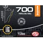 Author Tube AT-CROSS-700C Wide FV48 700x35/50C (Schwarz) - 48mm Presta-Ventil Butyl-Innenschlauch