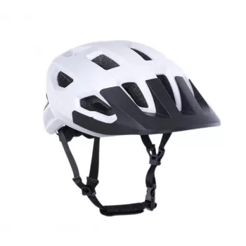 Author Vento InMold LED USB Fahrradhelm 58-61 cm (Silber/Weiß)