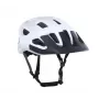 Author Vento InMold LED USB Fahrradhelm 52-55 cm Silber/Weiß