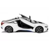 Auto R/C BMW i8 Rastar 1:14 Weiß Automatiktüren