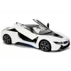Auto R/C BMW i8 Rastar 1:14 Weiß Automatiktüren