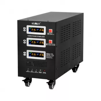 Automatischer Dreiphasen-Spannungsstabilisator KEMOT PROavr-10k 10 kVA