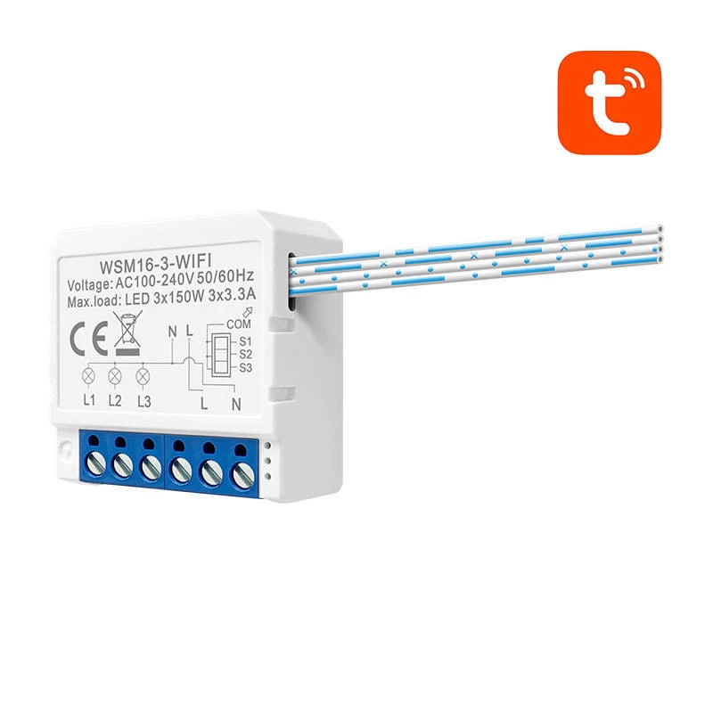 AVATTO WSM16-W3 Smart Switch Modul WiFi Tuya