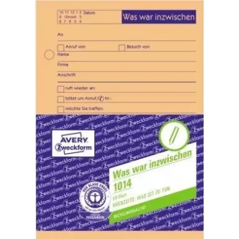 Avery 1014 Weiße Adressetiketten, 70 x 37 mm, 1600 Etiketten, A4, 16 pro Blatt, Permanentklebend, Papier, Matt