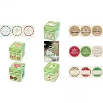 Avery 56829 Dekorative Aufkleber Papier Mehrfarbig Permanent 50 Stück