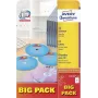 Avery Zweckform L7676A-40P CD/DVD-Etiketten, Ø 117 mm, weiß, 40 Blatt / 80 Etiketten, A4, Inkjet & Laser