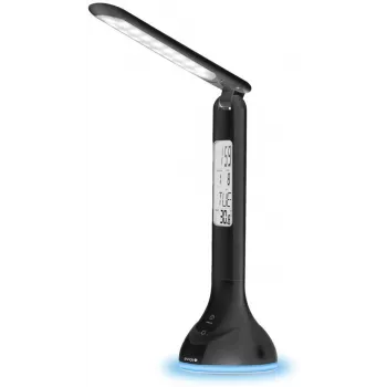 Avide ABLDLRGB-CALENDAR-4W-BL LED-Tischleuchte mit RGB-Kalender, Schwarz, 4W, 250lm