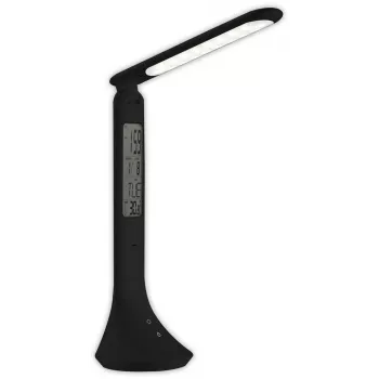Avide LED Schreibtischlampe Kalender Schwarz 5W