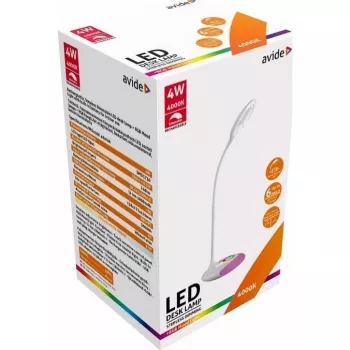 Avide LED Tischleuchte RGB Weiß 4W 250lm