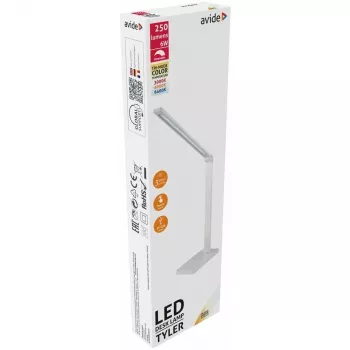 Avide LED Tischleuchte Tyler Weiß 6W 250lm