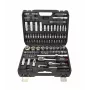 AWTOOLS 144-teiliger Steckschlüsselsatz 1/2 inch & 1/4 inch Antrieb Black Line