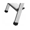 AWTOOLS Aluminium-Leiter freistehend 6 Stufen 125 kg