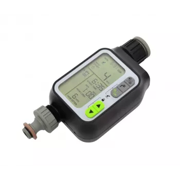 AWTOOLS Automatischer Bewässerungs-Timer mit LCD-Display, 1 Zone, G1 inch-Anschluss, Batteriebetrieb
