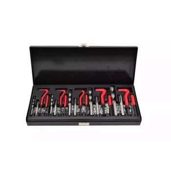 AWTOOLS AW16520 19-teiliger HSS-Spiralbohrer-Satz im Metallkoffer, 1-10 mm, DIN 338, für Metall, Stahl, Kunststoff, Holz