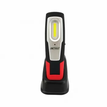 AWTOOLS AW17600 COB LED Arbeitsleuchte Taschenlampe mit Magnetfuß und Schwenkhaken
