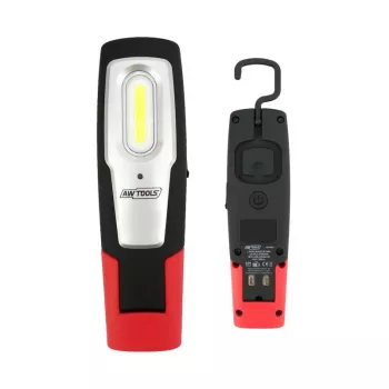 AWTOOLS AW17601 COB LED Stirnlampe - 120 Lumen, 3 Modi, IPX4 Spritzwasserschutz, verstellbares Kopfband, batteriebetrieben