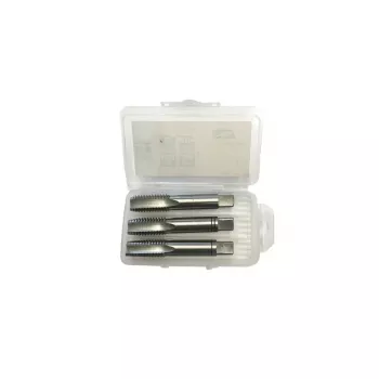 AWTOOLS AW20266 20-teiliges metrisches Gewindeschneid-Set M3-M12 | HSS-Gewindeschneidkit mit verstellbaren Schlüsseln, Gewindelehre und Koffer