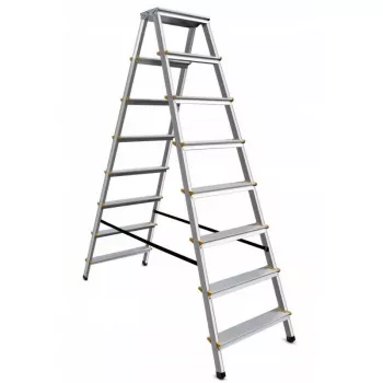 AWTOOLS AW23031 Mehrzweck-Gelenkleiter 12 Sprossen 150 kg Aluminium