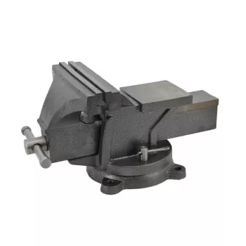 AWTOOLS AW24216 150mm Schraubstock mit 360° drehbarer Basis und integriertem Amboss