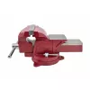 AWTOOLS AW24226 125mm Schwenkschraubstock mit Amboss und austauschbaren gehärteten Backen