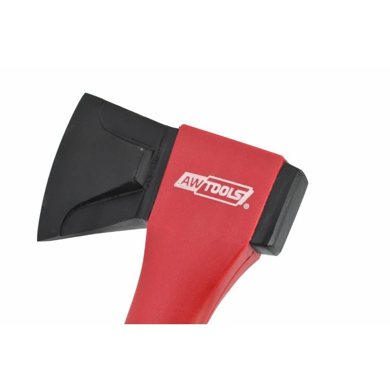 AWTOOLS AW33035BL Universalaxt 600g Kopf aus hochkohlenstoffhaltigem Stahl, Fiberglasstiel, 360mm, Blau/Schwarz