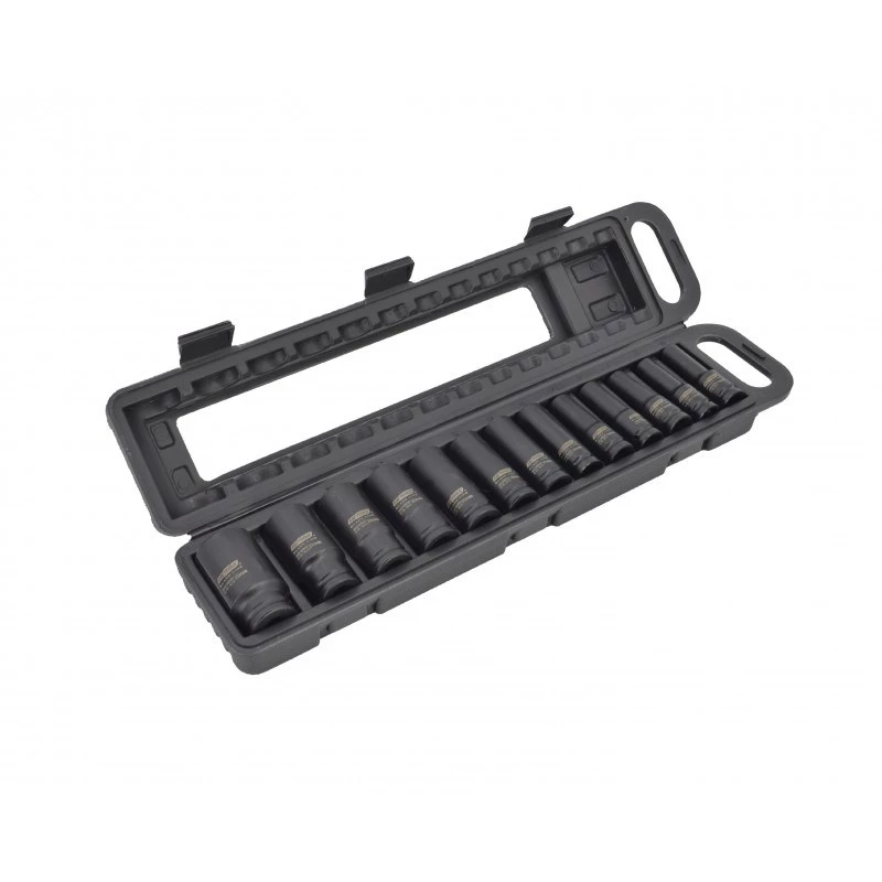 AWTOOLS AW38690BL 172-teiliger Chrom-Vanadium-Steckschlüsselsatz mit 1/4 Zoll, 3/8 Zoll, 1/2 Zoll Antrieben, 72-Zahn-Ratschen, E-Torx, Bits und Kunststoffkoffer