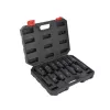AWTOOLS AW38691BL 171-teiliger Steckschlüssel-Satz mit 1/4 Zoll, 3/8 Zoll, 1/2 Zoll Antrieb, Ratschen, Verlängerungen, Bits und Kunststoffkoffer