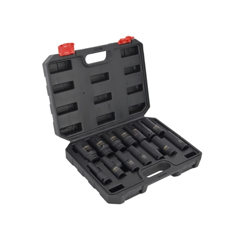AWTOOLS AW38691BL 171-teiliger Steckschlüssel-Satz mit 1/4 Zoll, 3/8 Zoll, 1/2 Zoll Antrieb, Ratschen, Verlängerungen, Bits und Kunststoffkoffer