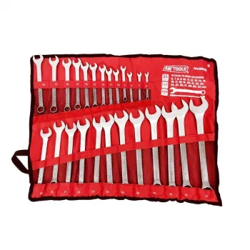 AWTOOLS AW39818 18 mm Kombinationsschlüssel Chrom-Vanadium-Stahl