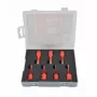 AWTOOLS AW47307 7-teiliger HSS-Spiralbohrer-Satz DIN 338 – 2-10 mm für Metall, Holz und Kunststoff