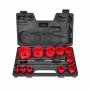 AWTOOLS AW49661 Bimetal-Lochsäge 60 mm mit variabler Zahnteilung für Metall, Holz, Kunststoff, Gipskarton und Trockenbau