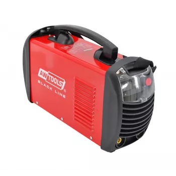 AWTOOLS AW50507BL Auto-Dunkel-Schweißhelm mit Solarzelle und Lithium-Batterie, Schattierung 9-13, Sichtfeld 92x42mm