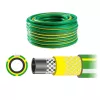AWTOOLS AW70374 Gartenschlauch 50m 1/2 Zoll flexibel PVC 3-lagig mit Polyester-Kreuzgeflecht