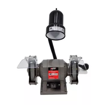 AWTOOLS Tischschleifmaschine 150mm / 300W mit Lampe