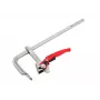 AWTOOLS F-Schraubzwinge Ratsche 120x600 mm (22x10.6) Professionelle Holzbearbeitungszwinge