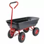 AWTOOLS Gartenwagen / Kippwagen 4-Rad 75L