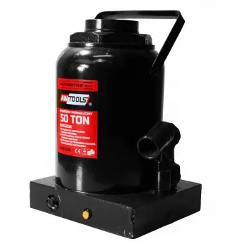 AWTOOLS Hydraulik-Flaschenheber 50 Tonnen, Hubbereich 300–480 mm, Hochbelastbarer Stahl, CE-konform